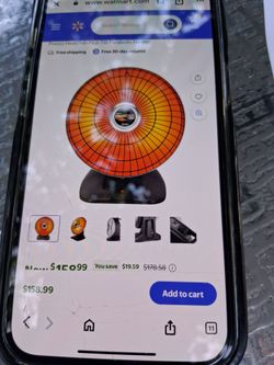 Presto HeatDish Plus Tilt Parabolic Heater