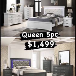Queen Bedroom Set Available 