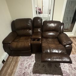Recliner Seats Set