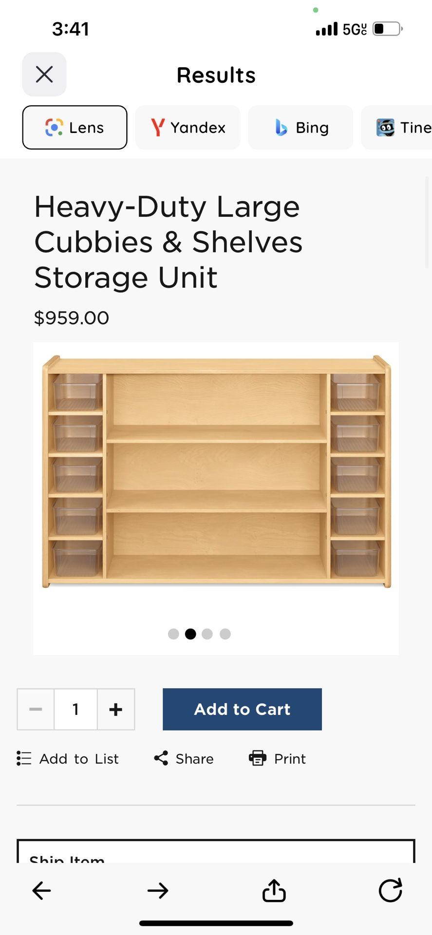Lakeshore Cubbies And Shelves Storage Unit
