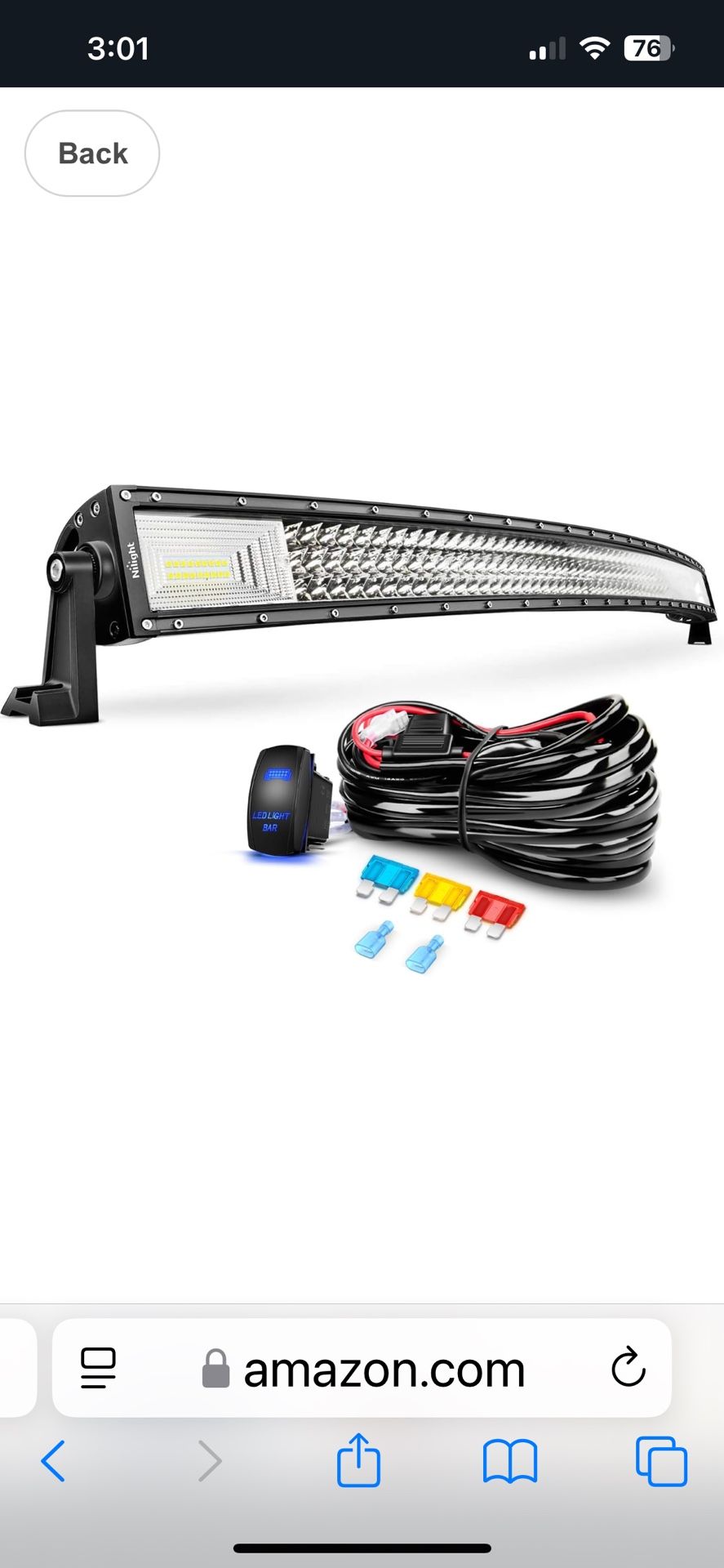 Adjustable Jeep light