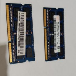 2 4GB Memory/ Ram