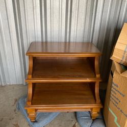 Wooden Nightstand 