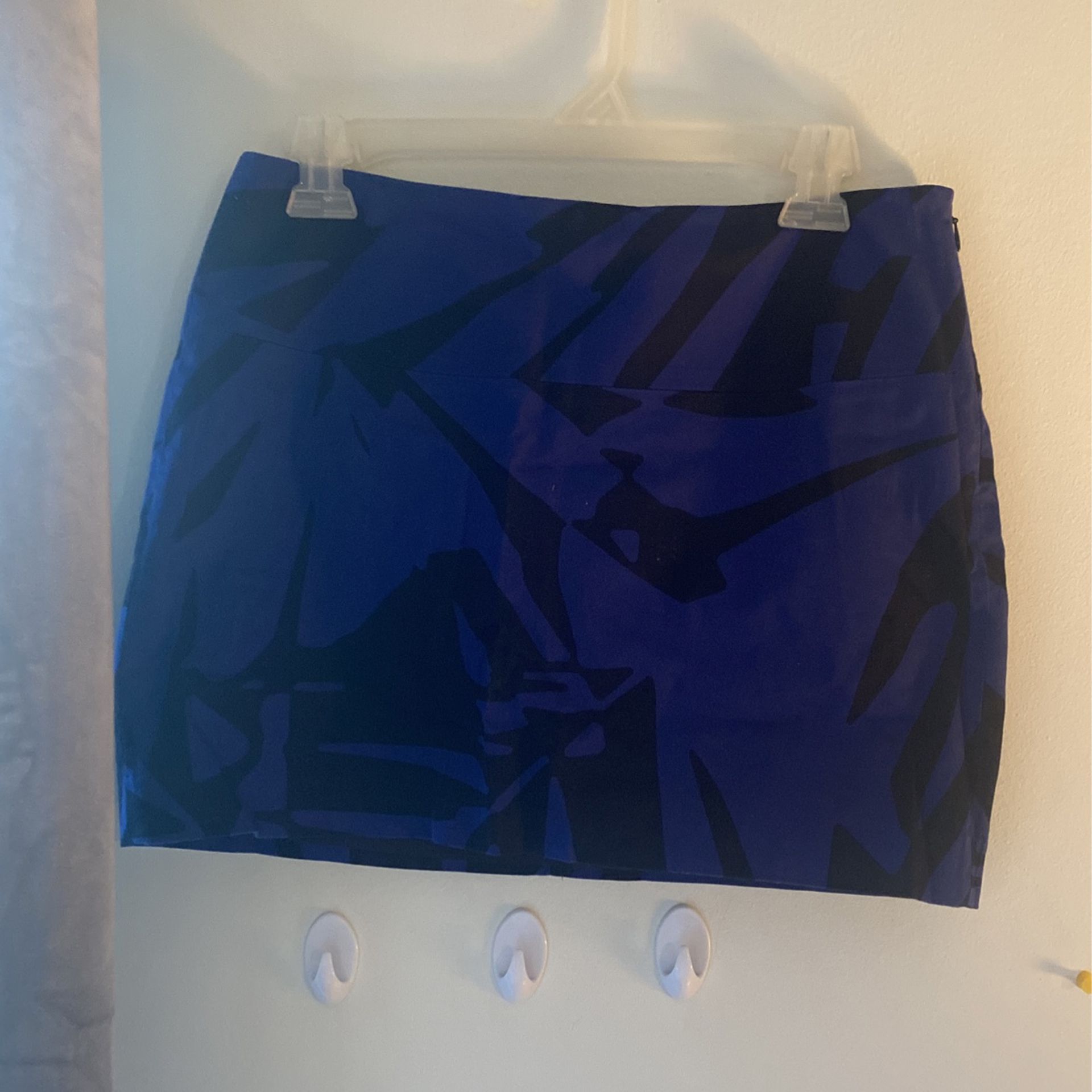 Short Skirt Blue And Black Size 4
