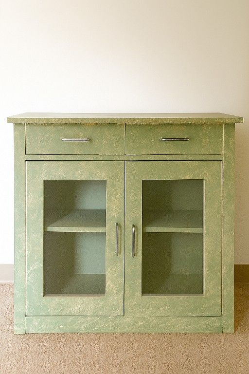 Vintage Cabinet With Drawers