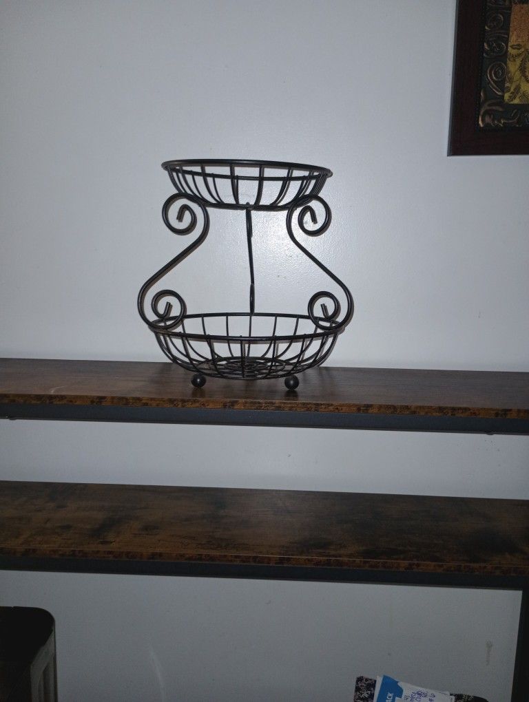 Metal Art Basket