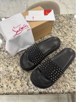 Christian Louboutin Slides Size 12