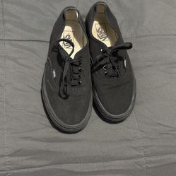 Black Vans Size 8.5
