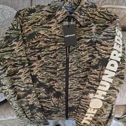 The Hundred Brand Camo Jacket New