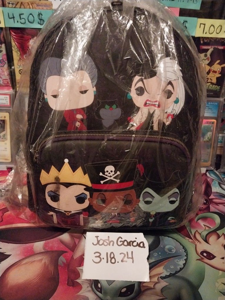 Disney Villains Loungefly Funko Pop Backpack