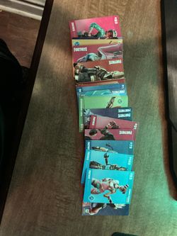 FORTNITE  CARD    (2EDITION)