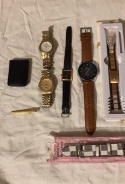 Men’s watch and accessories