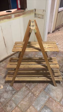 Hinged  3 tier plant holder or anything else