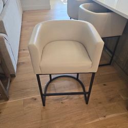 NEW Upholstered Counter Stool (Set of 6)