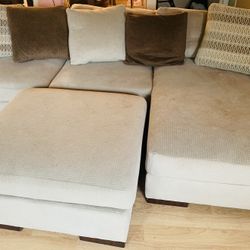 Microsuede Sofa 