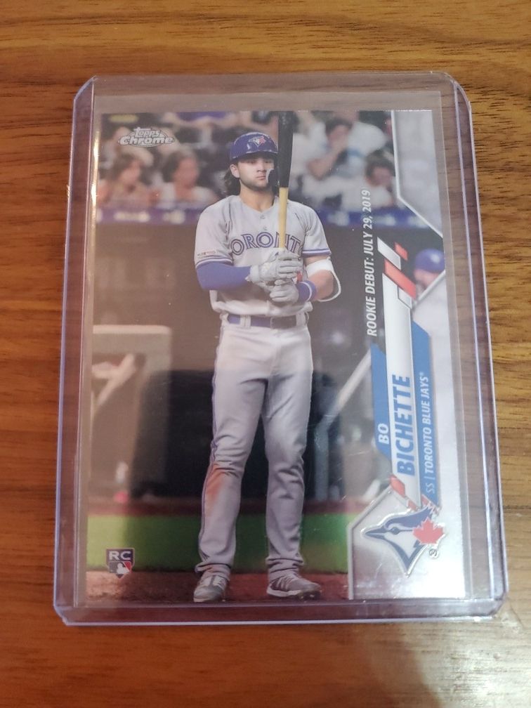 2020 Topps Chrome Bo Bichette Rookie