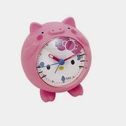 Pre-owed Hello Kitty Pig Alarm Clock
