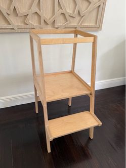 Montessori 2-in-1 Kids Learning Stool / Table