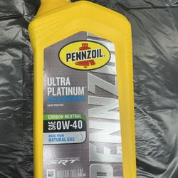 0W-40 Penzoil 6 Pack Case