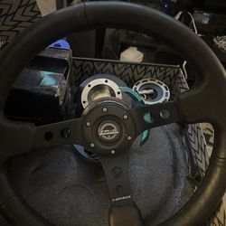 NRG Quick Release Steering Wheel