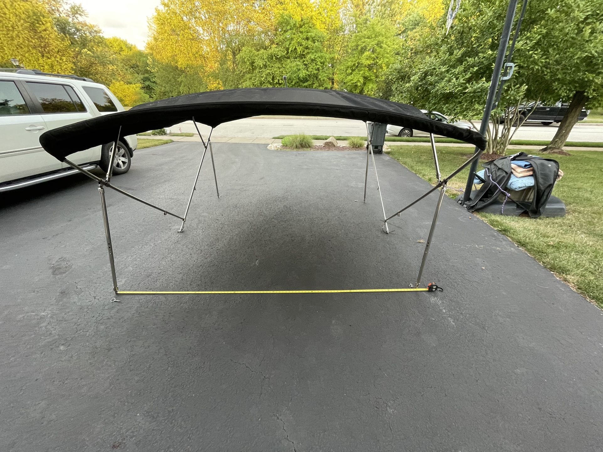 Bimini With Stainless Steel Bows