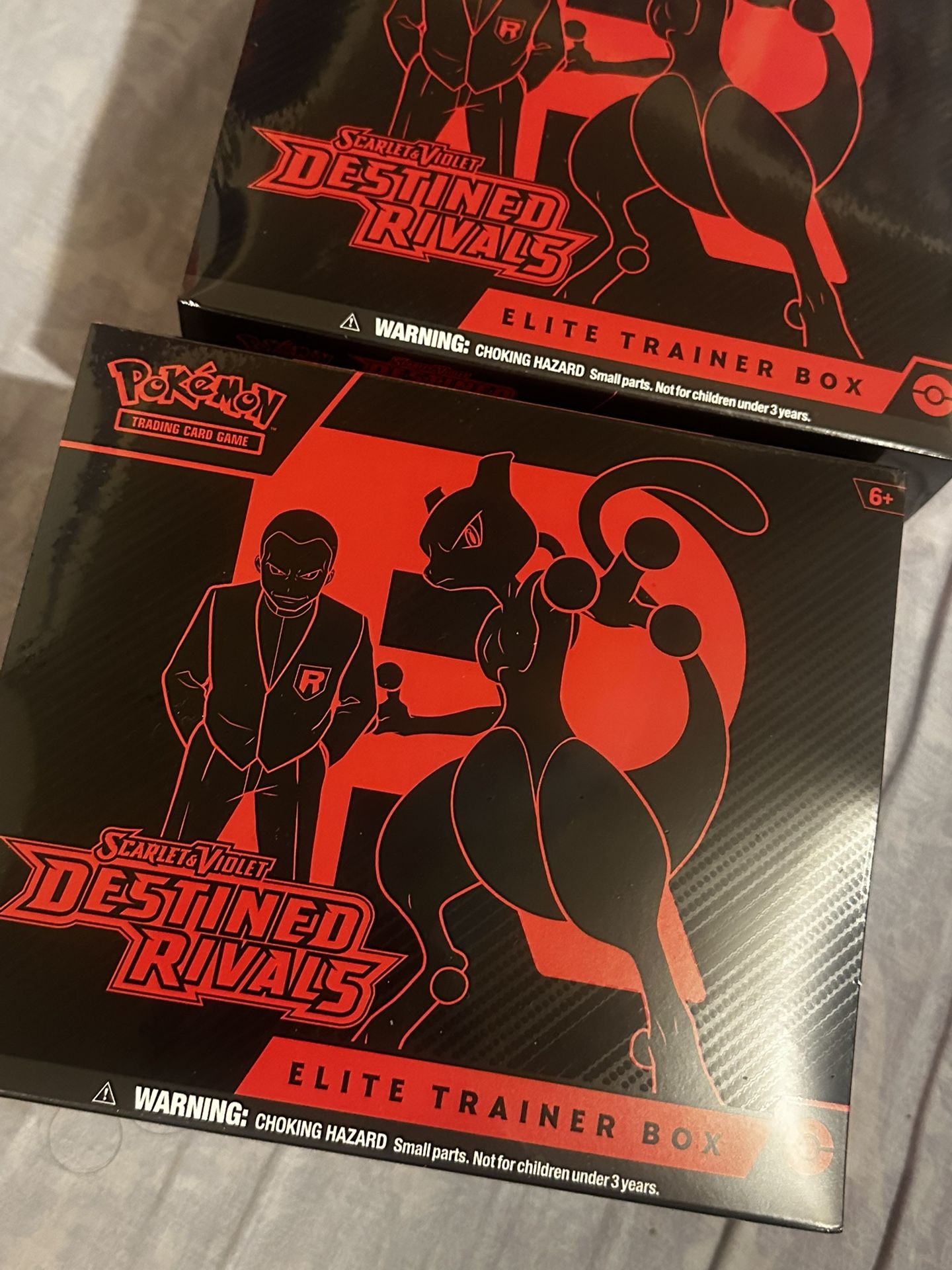 Pokemon TCG Destined Rivals Elite Trainer Box ETB X2