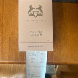 Delina La Rosée With Receipt 