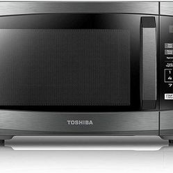 Toshiba 0.9-cu ft Small 900-Watt Countertop Microwave (Stainless Steel)