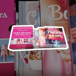 American Girl Cookbook Boxed Set 3 Hardcover Baking Cooking Parties Williams Sonoma 