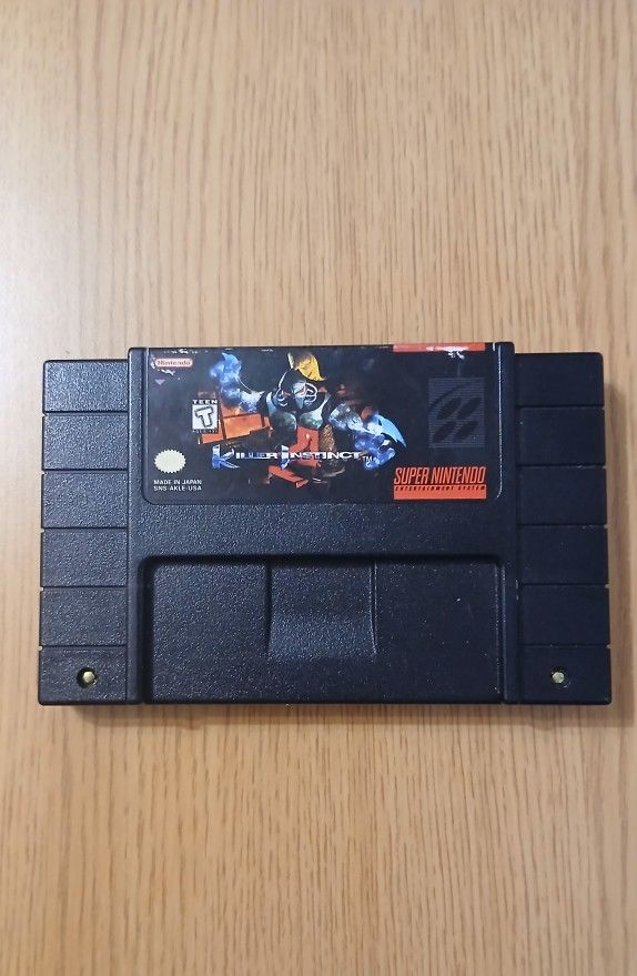 SNES Killer Instinct Super Nintendo Game
