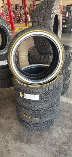245/40/20 Vogue tires new gold