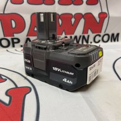Ryobi One+ 18v 4Ah Lithium Battery 11060899
