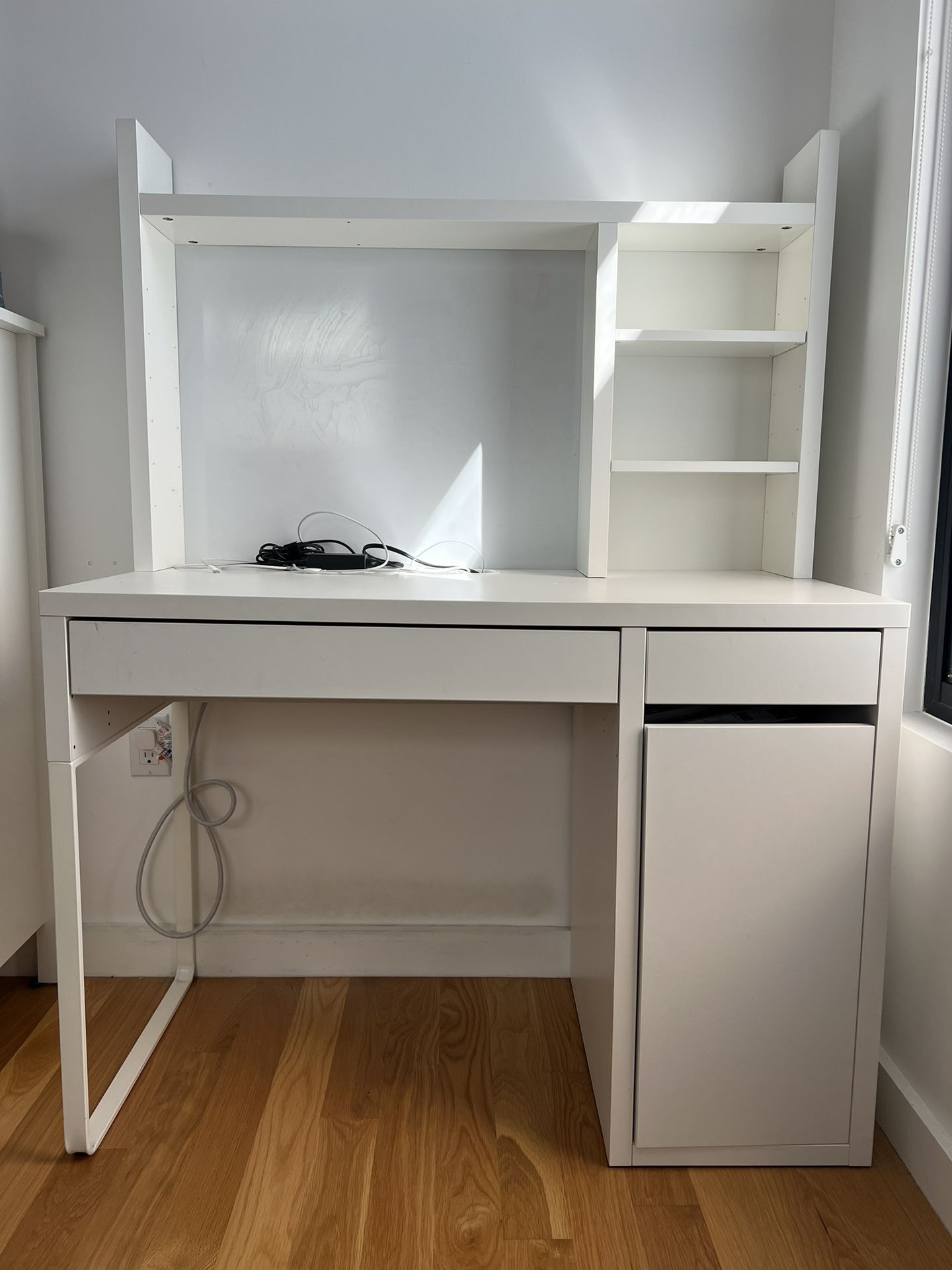 Ikea MICKE Desk With Shelf