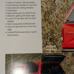 Bed Cap for long bed pickup