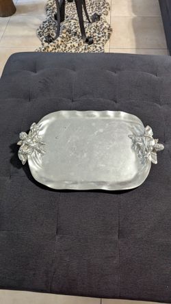 Pewter display tray