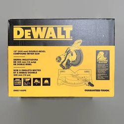 DEWALT DWS716XPS Corded 15-Amp 12-in Double-Bevel Compound Miter Saw