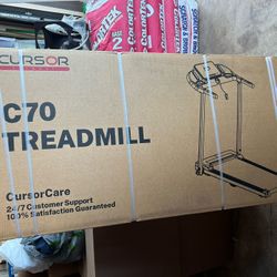 CURSOR FITNESS Home Folding Treadmill