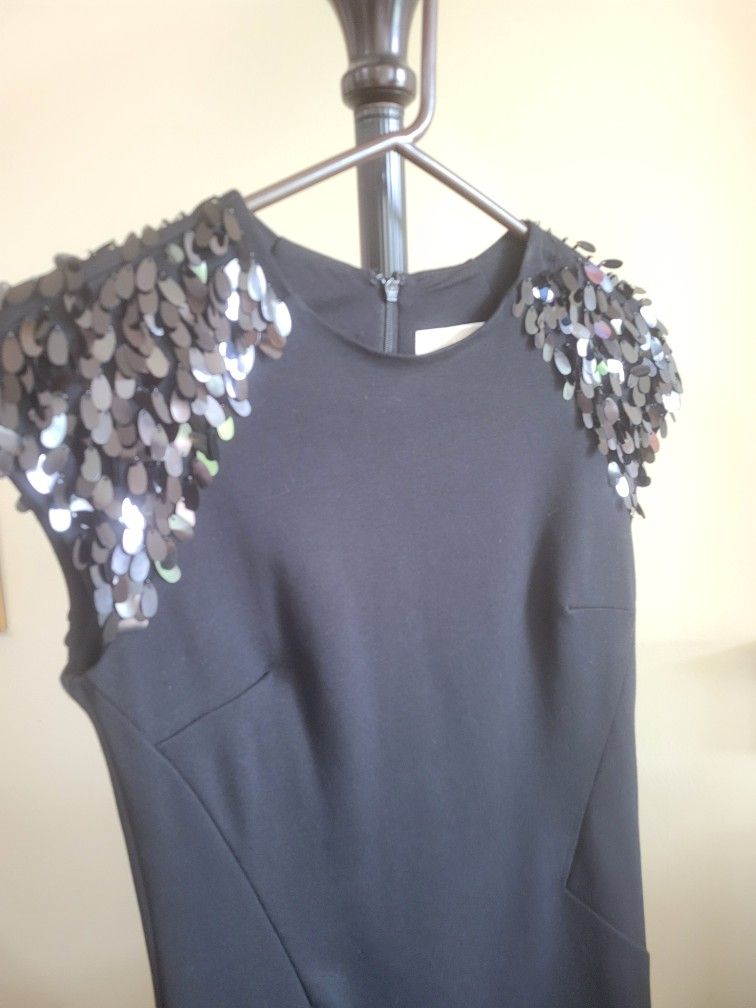 $35 Michael Korrs Sequins Black Dress