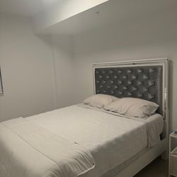 FREE! Bed Frame Queen + Mattress 