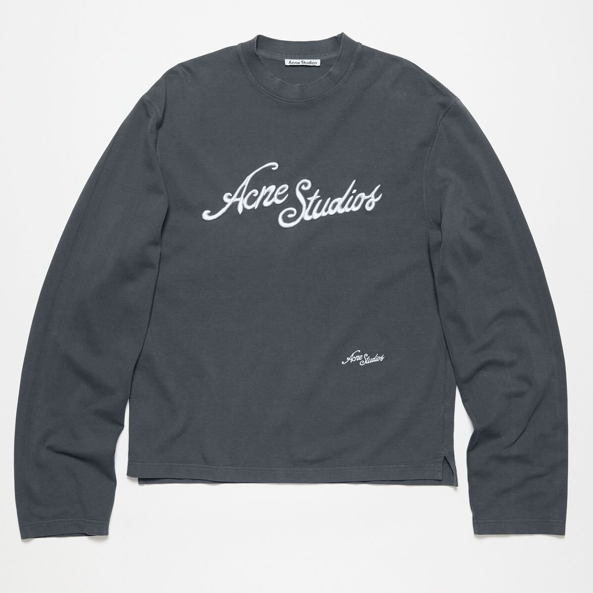 Acne Studios Relaxed Fit Logo T-shirt New