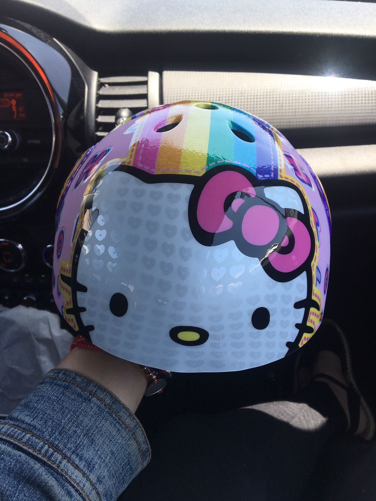 Hello Kitty multi-sport helmet