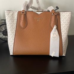 Michael Kors Mae Medium Tote Shoulder Bag