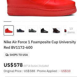 Nike Air Force 1 Foamposite High Tops