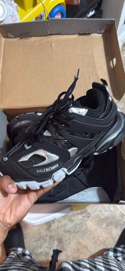 Balenciaga tracks black/sliver