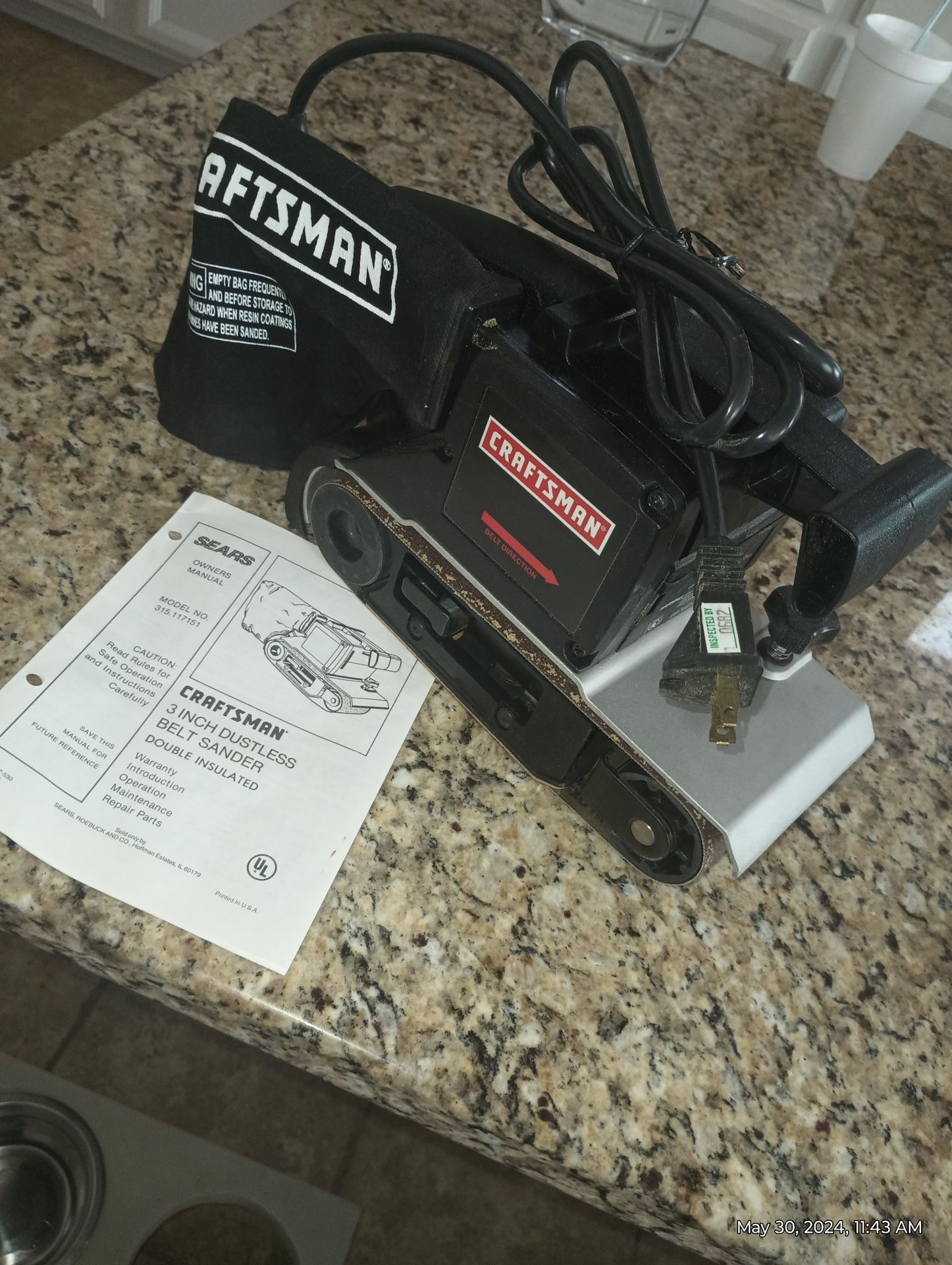 Craftsman Belt Sander