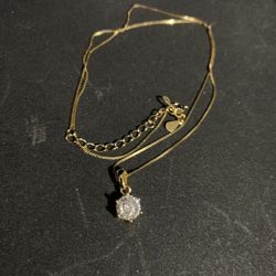 Real Moissanite Necklace For Women (Passes Diamond Tester)