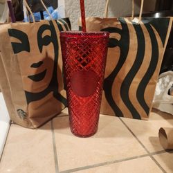 Starbucks Collectable Cranberry Tumbler