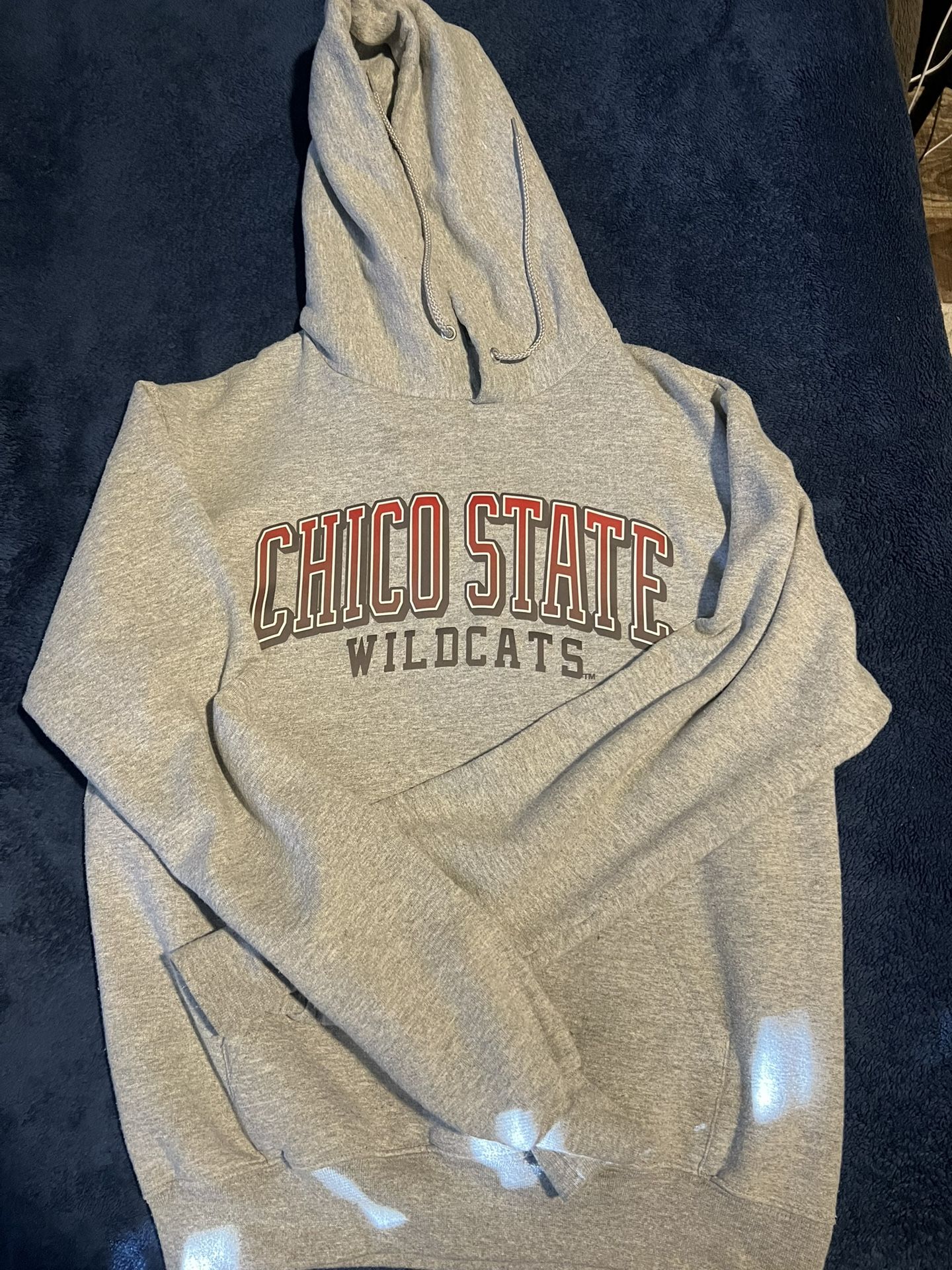 Grey Chico State university hoodie