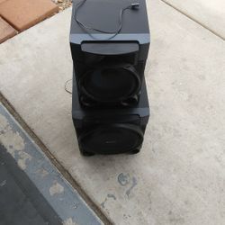 SONY HOUSE STERESO ACCESSORIES SPEAKER AND SUBWOOFER 2 PIECE SPEAKERS ONLY SET