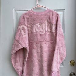 Disney World Spirit Jersey Piglet Pink Sweatshirt Size M